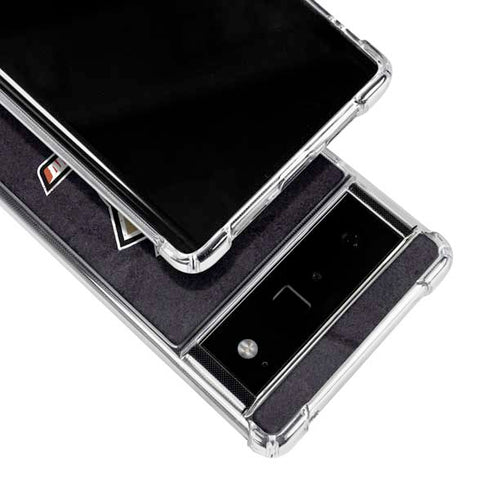 NHL Anaheim Ducks Distressed Google Pixel 6 Clear Case